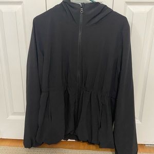 Lululemon Athletica Rain Coat with Hood